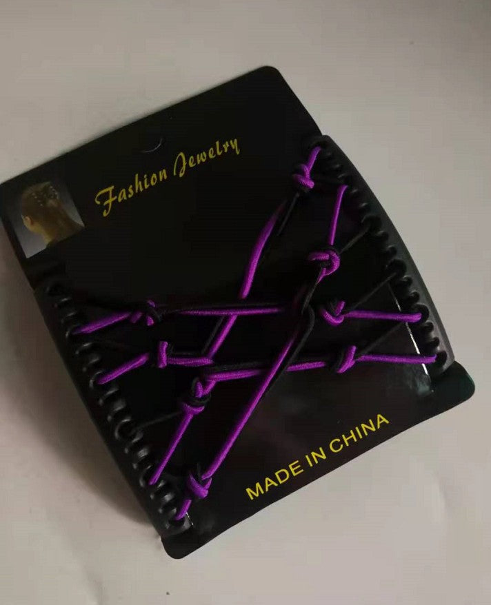 Women's Retro Classic Style Rhombus Plastic Hair Combs