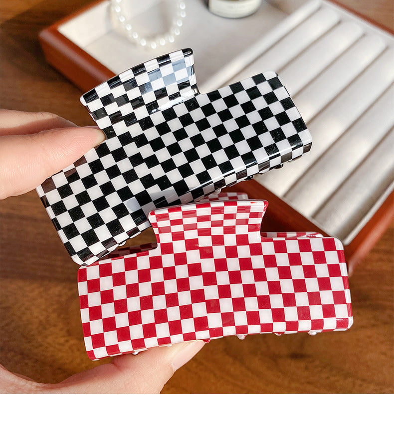 Women's Simple Style Classic Style Color Block Arylic Hair Claws