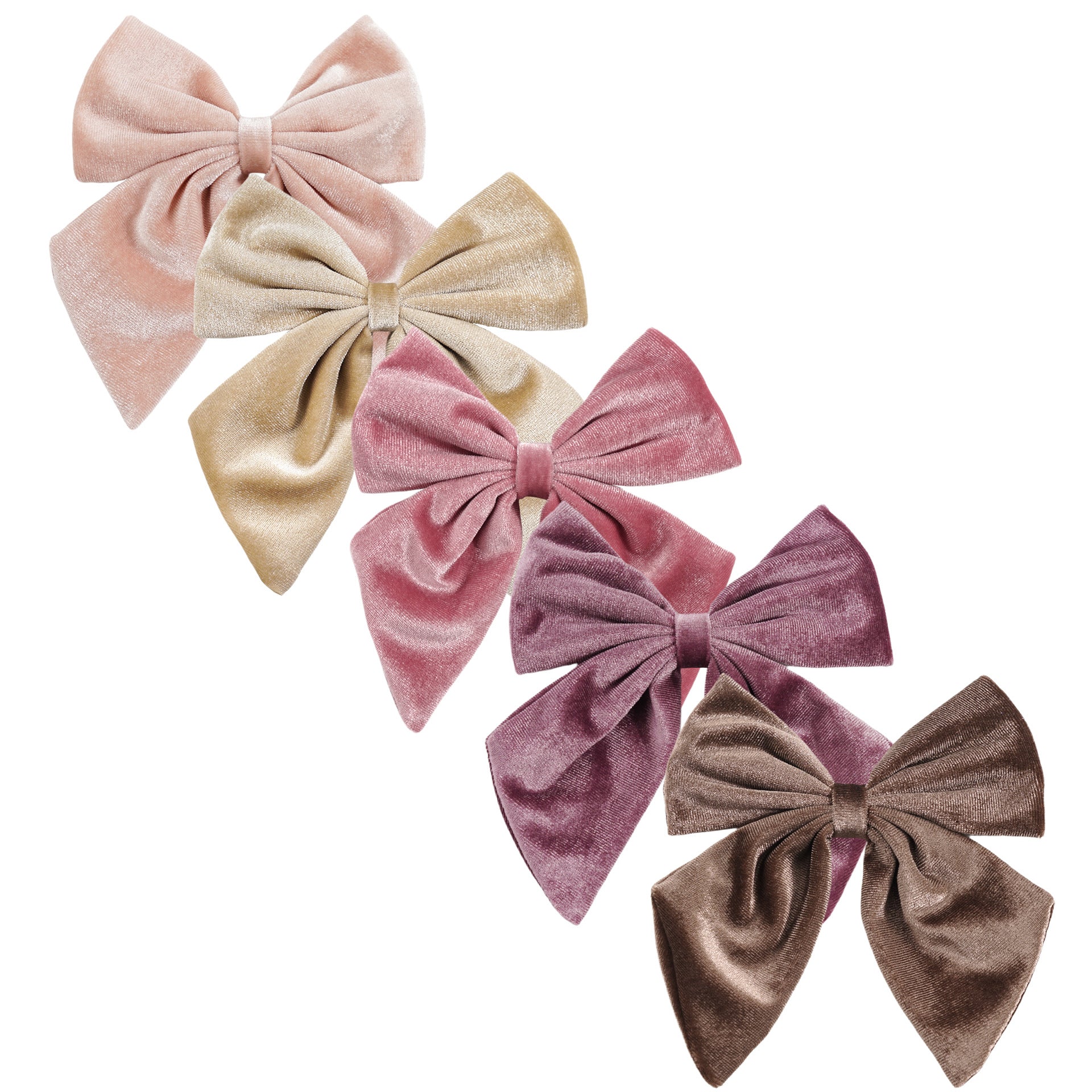 Women's Retro Bow Knot Flannel Hair Clip