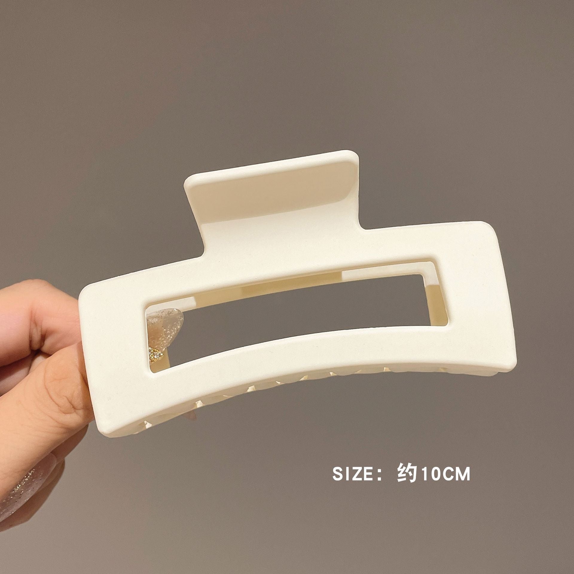 Cute love grab clip girl 2025 new popular high-end disc hair shark clip hairpin hair card headdress