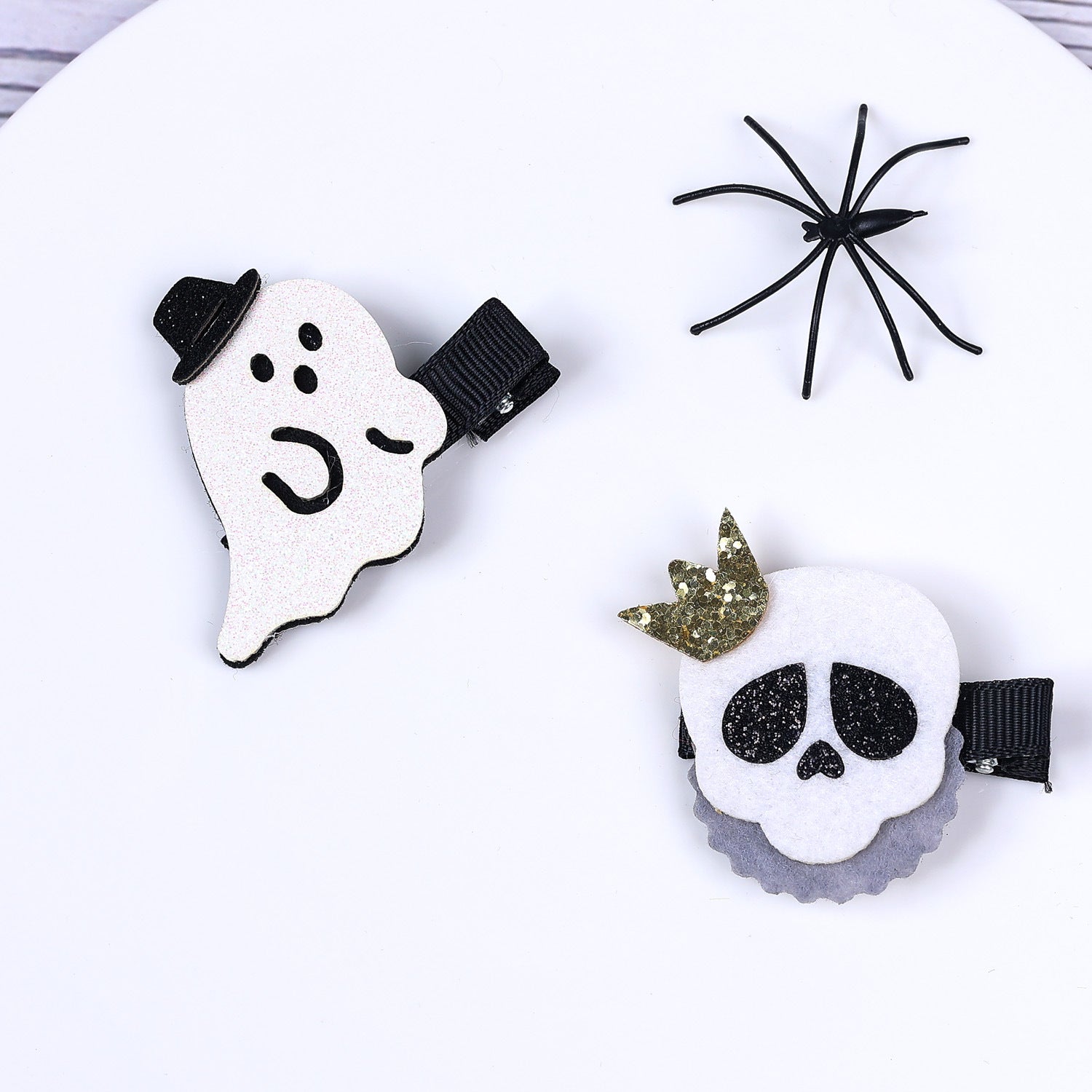 Halloween Cute Kid'S ghost Skull Hair Clip