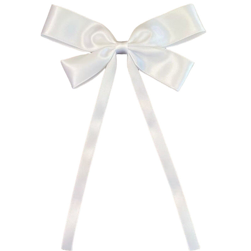 Women's Simple Style Bow Knot Cloth Handmade Hair Clip