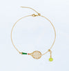 Copper Plating Tennis Racket Bracelets