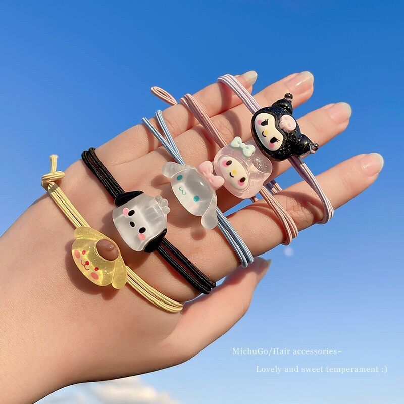 Women's Sweet Cartoon rubber band Hair Tie