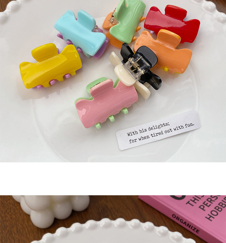 Women's IG Style Sweet Bow Knot Arylic Hair Claws