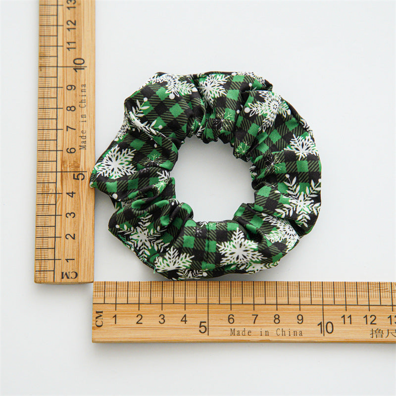 Christmas Romantic Women's Santa Claus Handmade Hair Tie