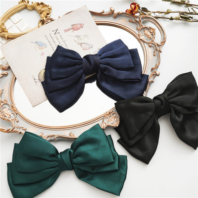 Women'S Fashion Bow Knot Cloth Hair Clip