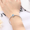 Copper Silver Plated Devil's Eye Bracelets