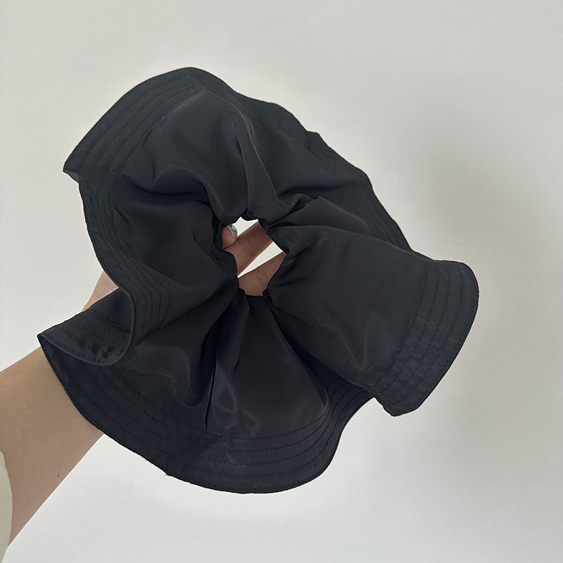 Women's Simple Style Solid Color Cloth Pleated Hair Tie