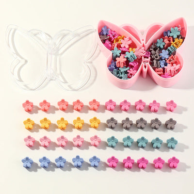 fashion candy color children's small catch clip