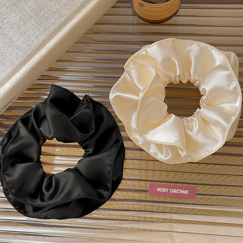 Women's Casual Simple Style Solid Color satin Hair Tie