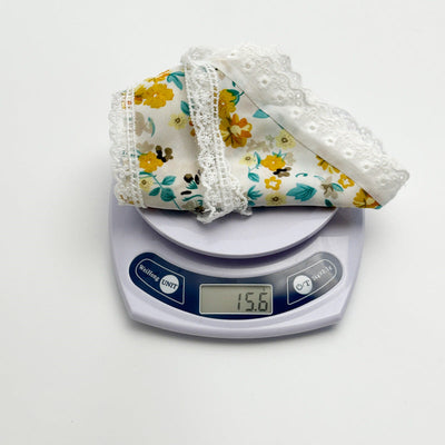 Three-State New Fresh Lace Edge Triangular Binder Small Floral Daisy Headcloth Long Summer Outing Hair Accessories