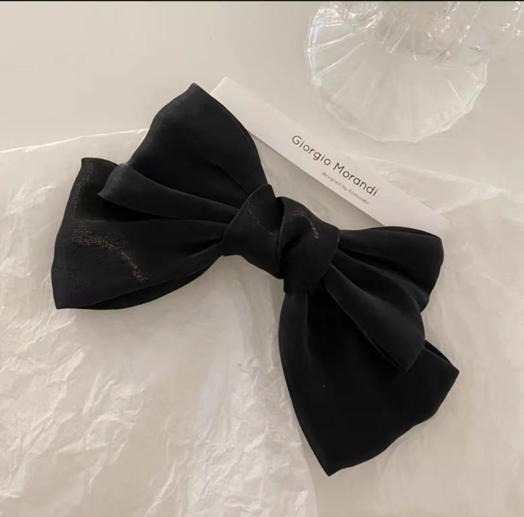 Women's Simple Style Classic Style Bow Knot Cloth Hair Clip