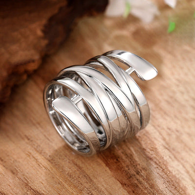Copper Plating Geometric Rings