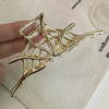 Halloween IG Style Women's Spider Spider Web Skull Claw Alloy Plating Hair Claws