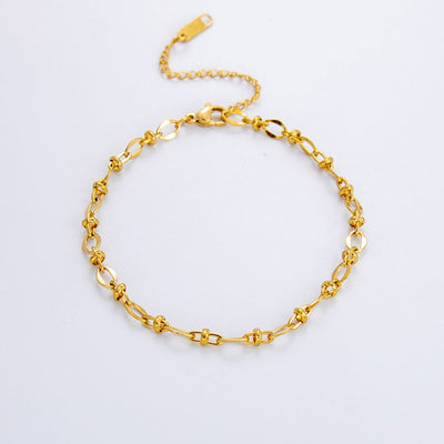 Casual Simple Style Solid Color 304 Stainless Steel Bracelets In Bulk