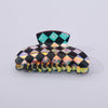 simple style bow knot imitation acetic acid handmade hair claws 1 piece
