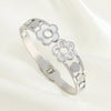 Casual Simple Style Streetwear Floral 304 Stainless Steel Stainless Steel Bracelets In Bulk