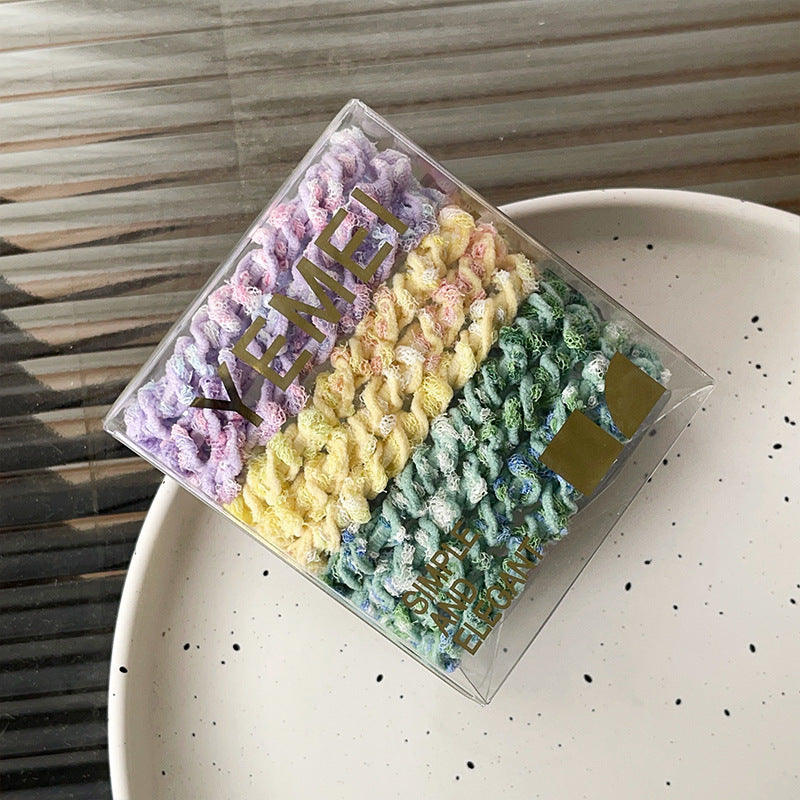 Women's Casual Simple Style Streetwear Multicolor Nylon Hair Tie