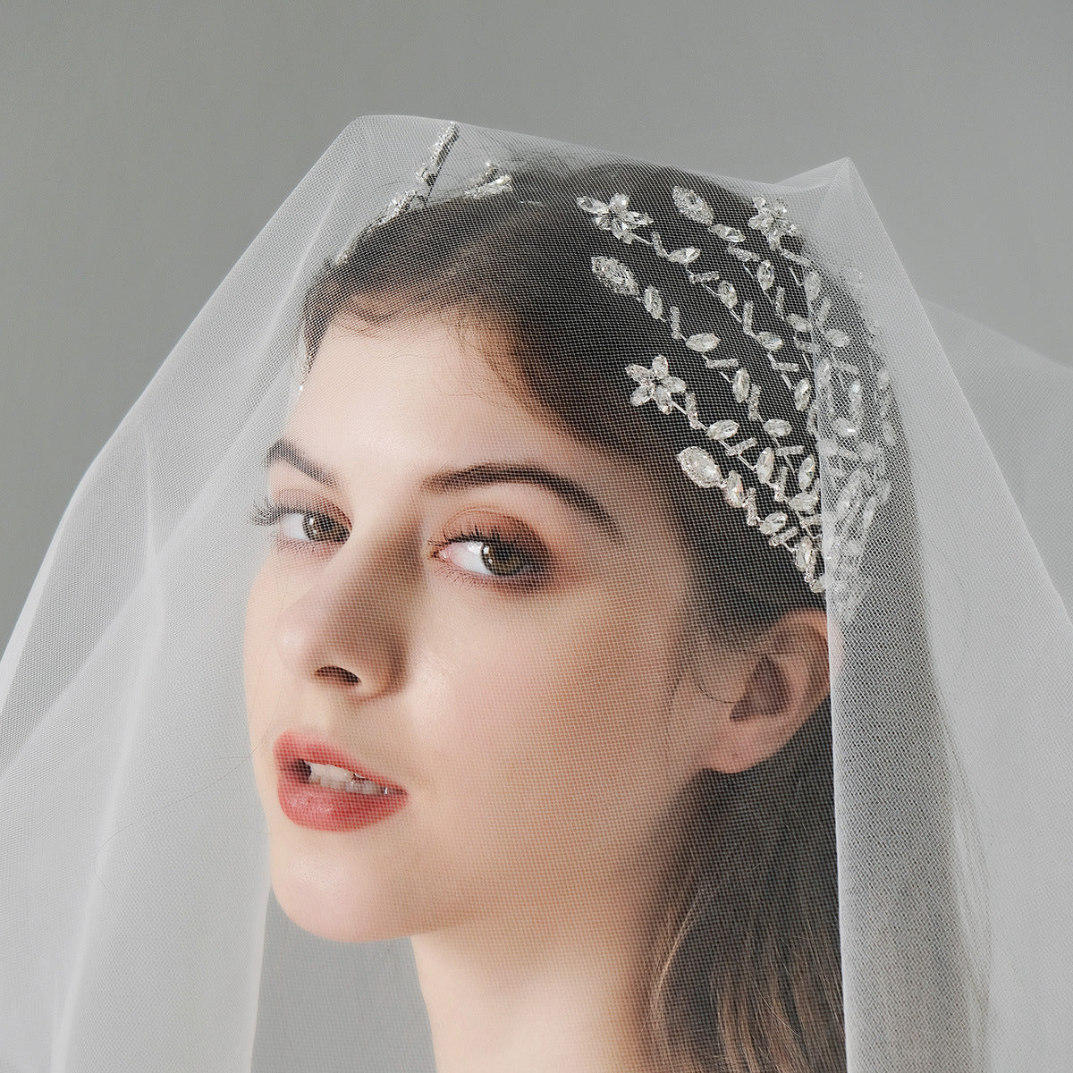 Women's Exaggerated Shiny Geometric Rhinestone Inlay Rhinestones Hair Band