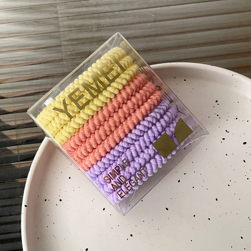 Women's Casual Simple Style Streetwear Multicolor Nylon Hair Tie