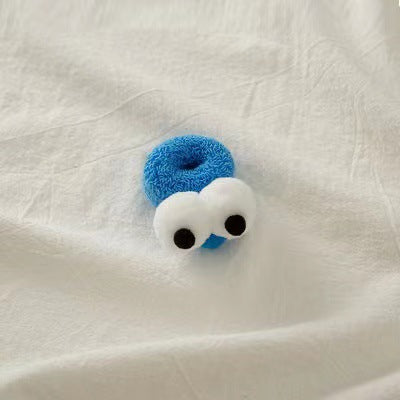 women's cute cartoon cloth hair tie