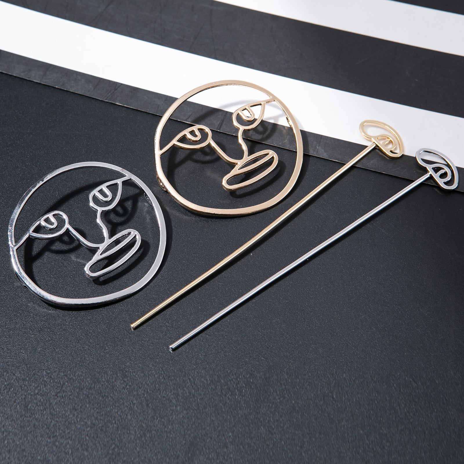 Women's Casual Simple Style Geometric Metal Hairpin