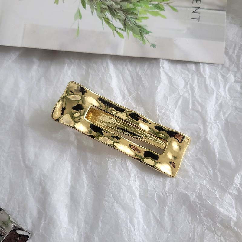 Women's Casual Simple Style Geometric Alloy Plating Hair Clip
