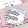 y2k star alloy inlay rhinestones hair clip