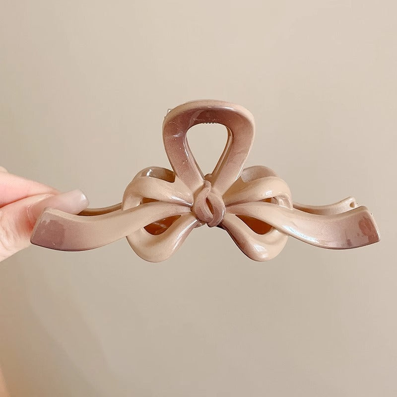 Cute love grab clip girl 2025 new popular high-end disc hair shark clip hairpin hair card headdress