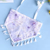 Women's Pastoral Flower Cloth Tassel Hair Band
