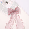 Women's Elegant Sweet Bow Knot Gauze Iron Hair Clip