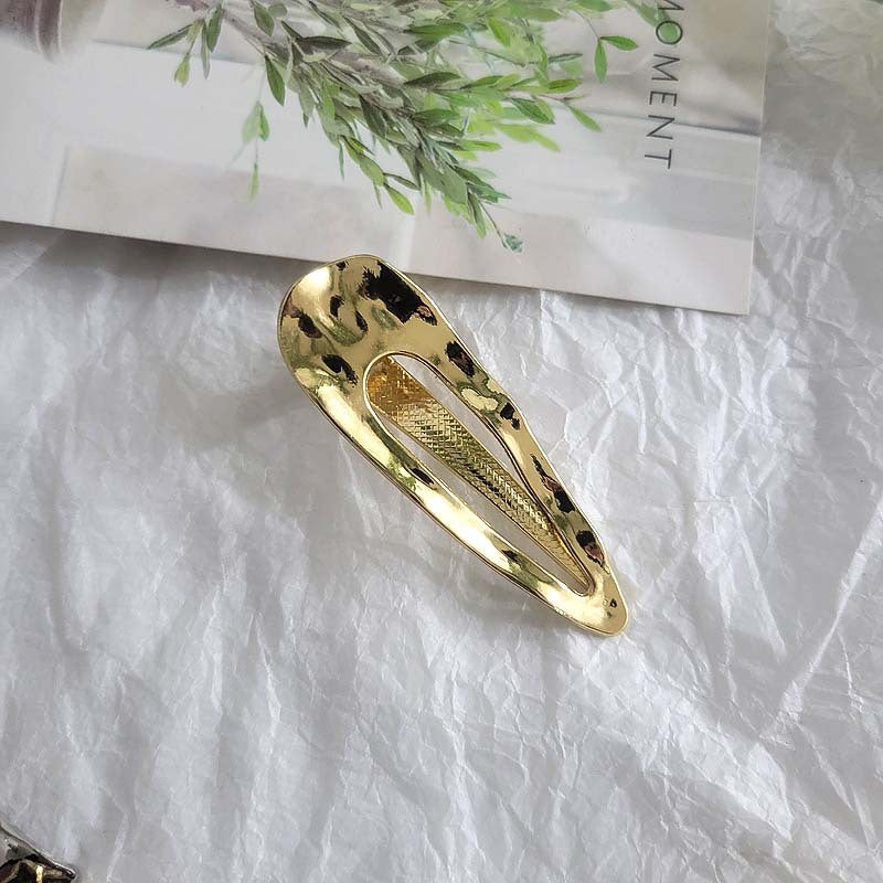 Women's Casual Simple Style Geometric Alloy Plating Hair Clip