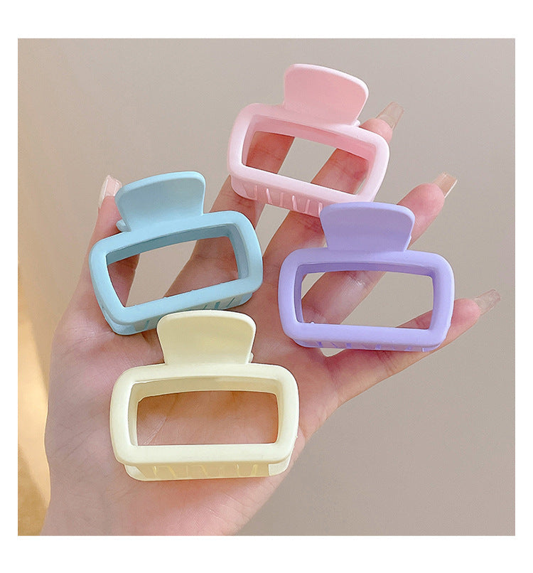 women's simple style geometric arylic hair claws