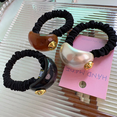 Women's Simple Style Classic Style Solid Color Alloy Hair Tie