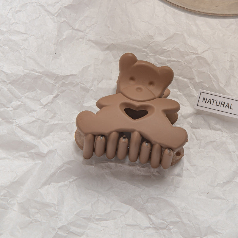 cartoon style cute bear plastic hair claws