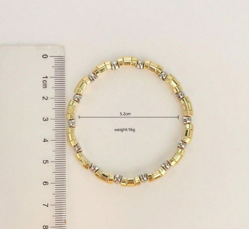 Copper Plating Geometric Bracelets