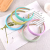 fashion candy color solid color sponge wide-sided headband