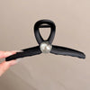 Cute love grab clip girl 2025 new popular high-end disc hair shark clip hairpin hair card headdress