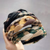 Women's Retro Printing Geometric Cloth Hair Band
