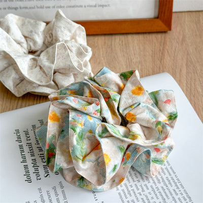 Women's Simple Style Classic Style Color Block Cloth Handmade Hair Tie