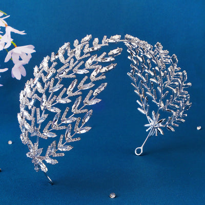 Women's Exaggerated Shiny Geometric Rhinestone Inlay Rhinestones Hair Band