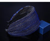 women's simple style stripe cloth resin lace hair band