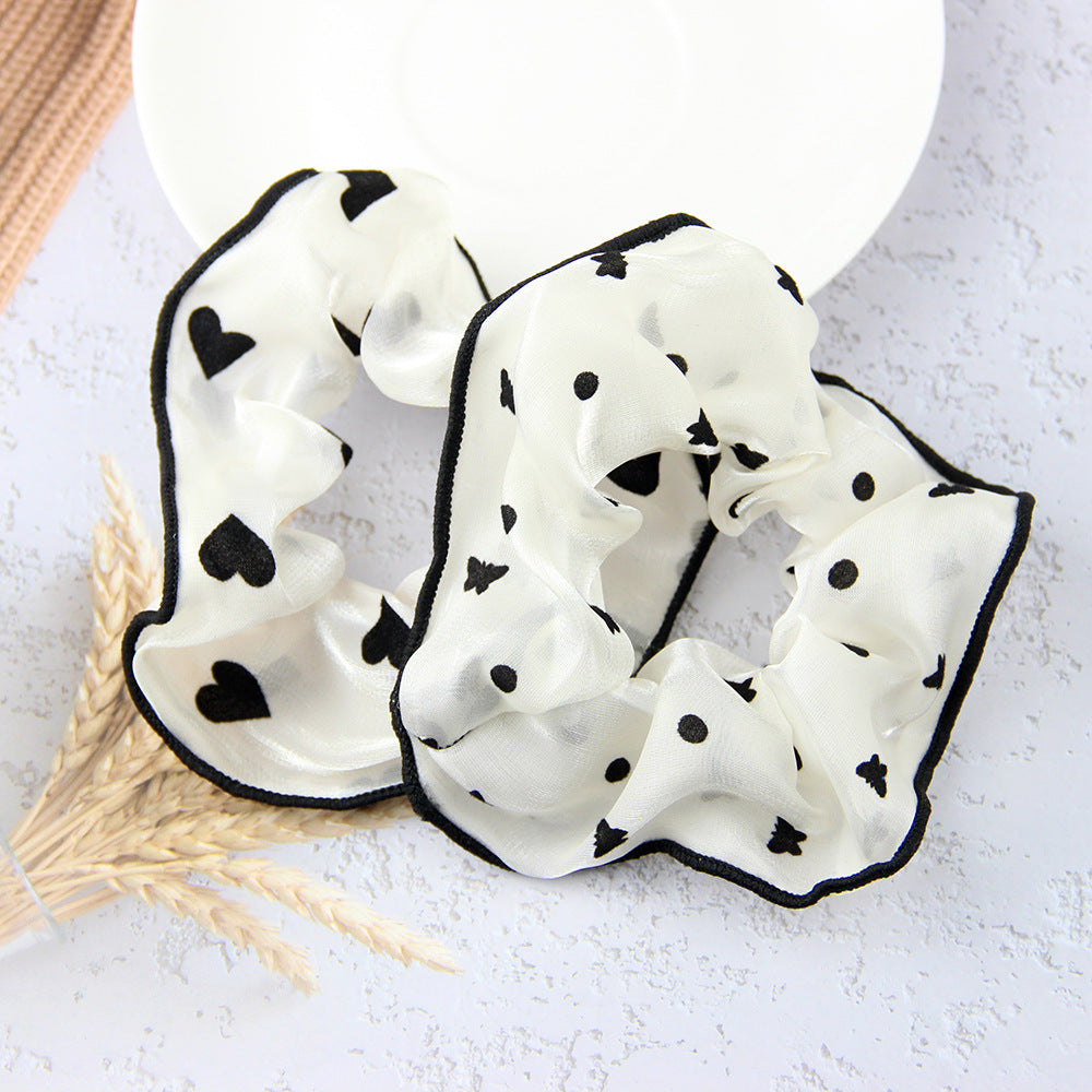 Women's Classic Style Korean Style Polka Dots Cloth Polyester Hair Tie