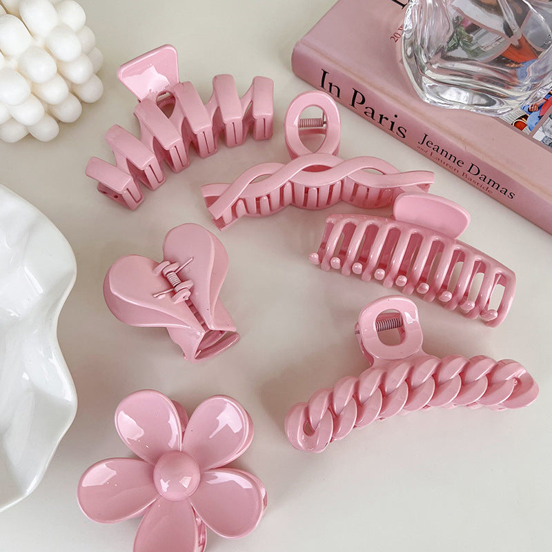 Women's Casual Elegant Streetwear Geometric Arylic Stoving Varnish Hair Claws