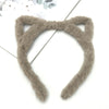 Women's Cute Simple Style Ear Plush Hair Band