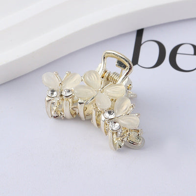 simple style butterfly rhinestone inlay rhinestones hair claws