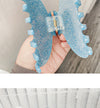 Women's Sweet Solid Color Arylic Hair Claws