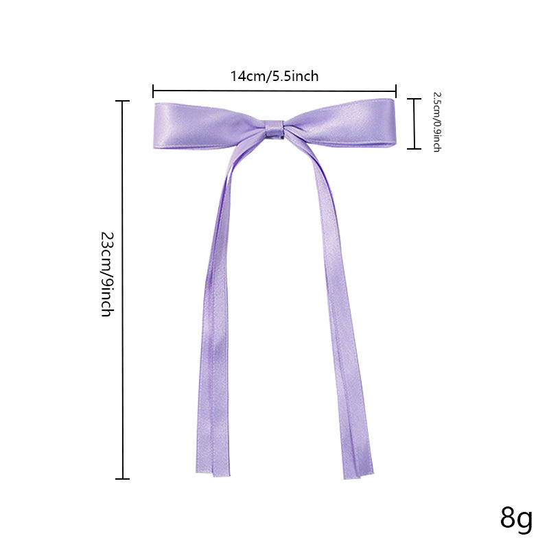 Women's Simple Style Bow Knot Cloth Hair Clip