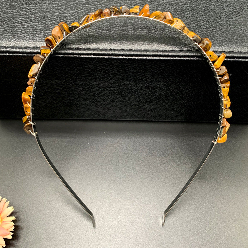 fashion u shape artificial crystal hair band 1 piece